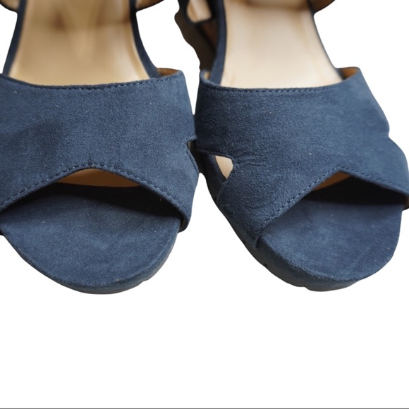 Naturalizer fitz Strappy Wedges Sandals size 9 - Picture 4 of 9